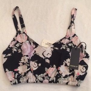 Floral Crop Top